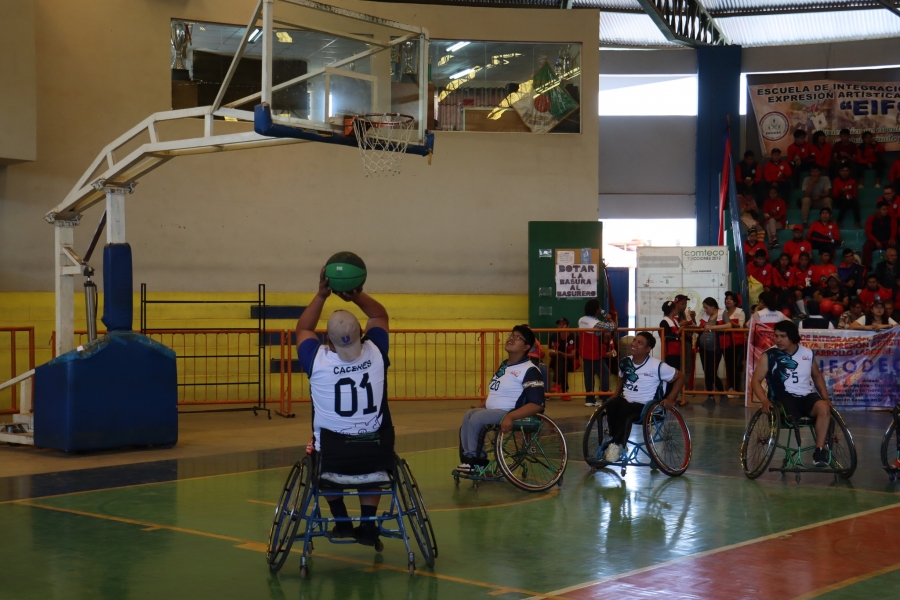 ALCALDE PEDRO GUTI&Eacute;RREZ INAUGURA LOS JUEGOS DEPORTIVOS ESPECIALES PARA PERSONAS CON DISCAPACIDAD EN SACABA
