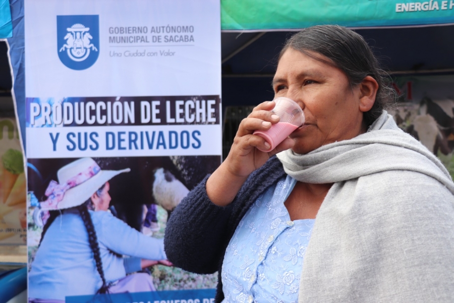 SACABA PARTICIP&Oacute; DE LA FERIA POR EL D&Iacute;A DE LA LECHE