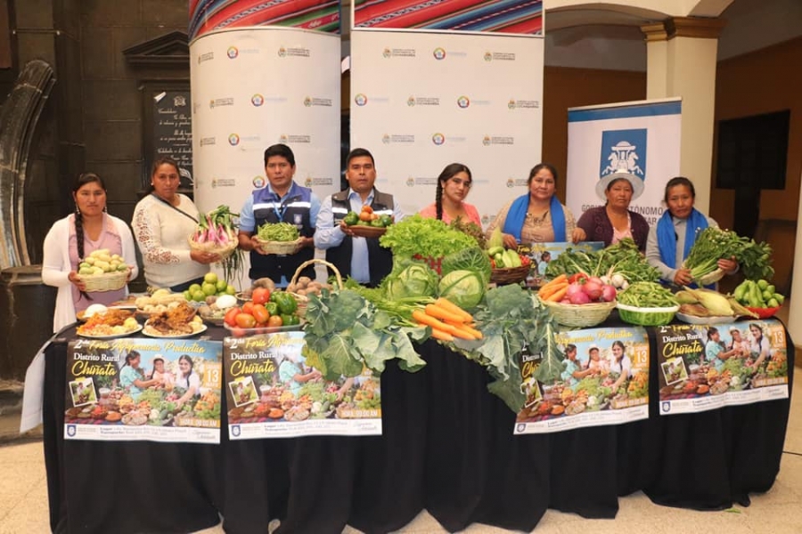 INVITAN A LA 2DA FERIA AGROPECUARIA PRODUCTIVA EN EL DISTRITO RURAL CHI&Ntilde;ATA ESTE S&Aacute;BADO 13 DE MAYO