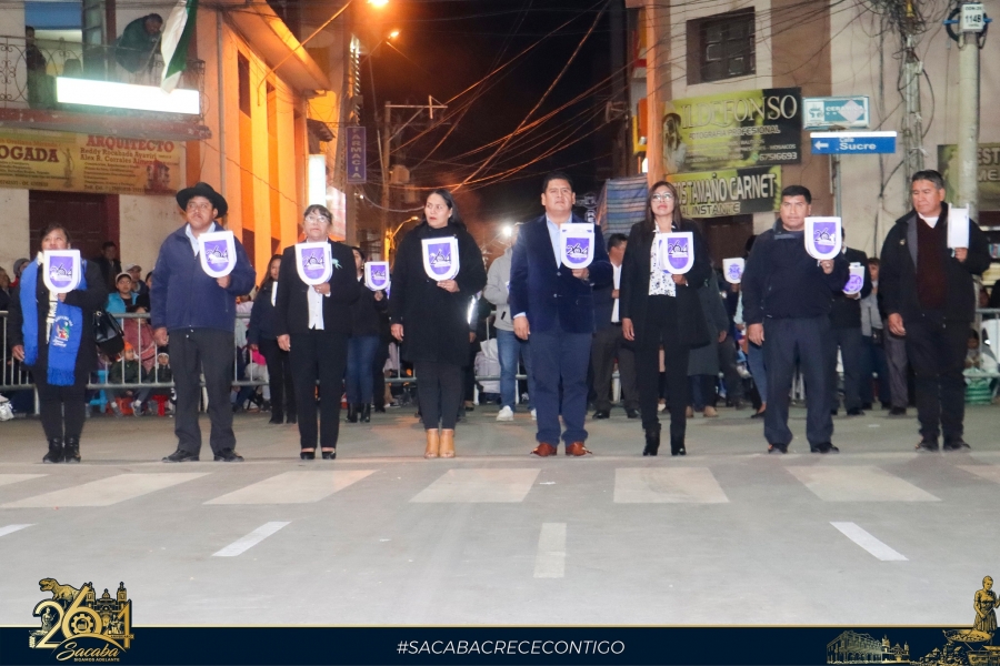 DESFILE DE TEAS: POBLACI&Oacute;N RINDI&Oacute; SU HOMENAJE AL 264 ANIVERSARIO DE LA FUNDACI&Oacute;N DE SACABA