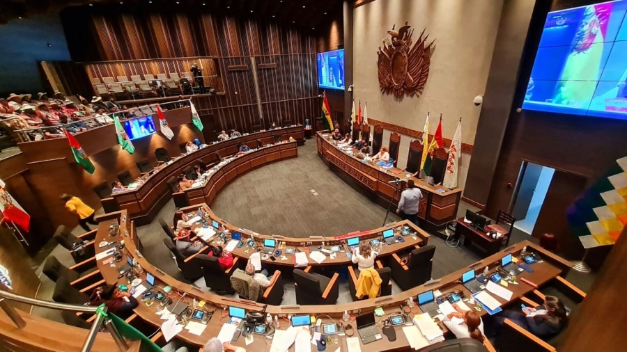 C&Aacute;MARA DE SENADORES SANCION&Oacute; LA LEY 646/2024-2025 QUE APRUEBA PR&Eacute;STAMO PARA EL PROYECTO DE CONSTRUCCI&Oacute;N DEL DISTRIBUIDOR EN PACATA Y EL ASFALTADO DE LA AVENIDA OCTAVA