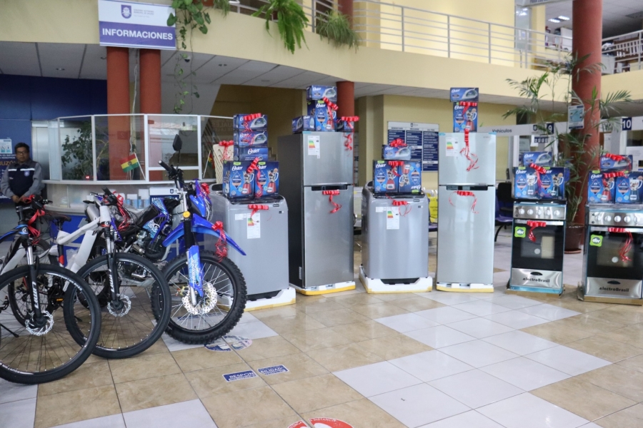 SACABA SORTEAR&Aacute; UNA MOTOCICLETA Y ELECTRODOM&Eacute;STICOS ENTRE LOS CONTRIBUYENTES QUE EST&Eacute;N AL D&Iacute;A CON SUS IMPUESTOS