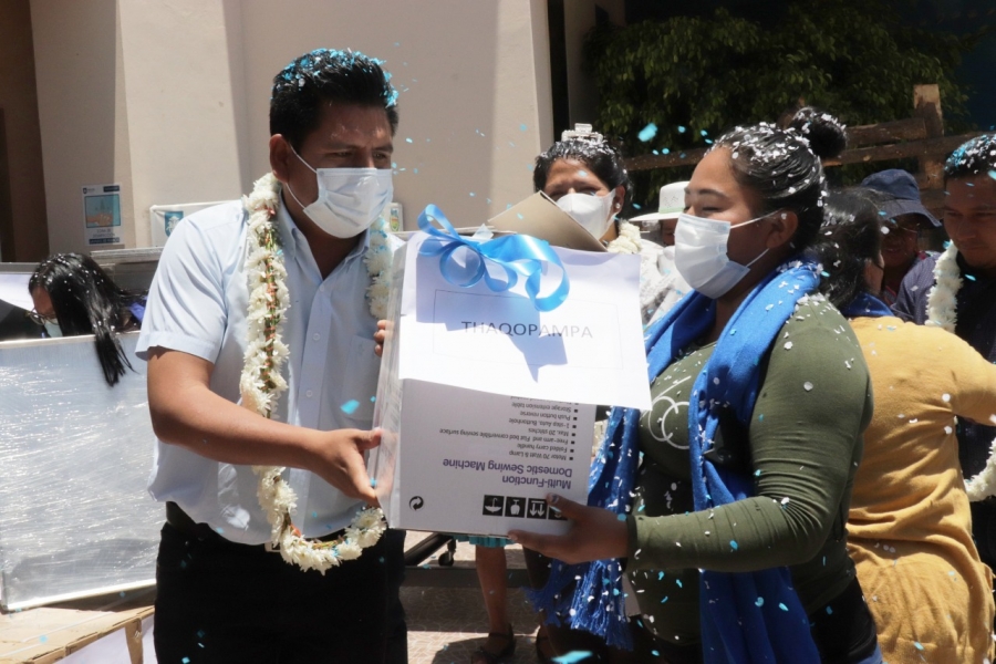 ENTREGAN EQUIPAMIENTO PARA CENTROS DE CAPACITACI&Oacute;N EN LAVA LAVA