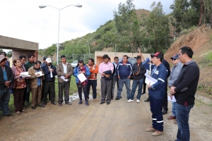 AUTORIDADES INSPECCIONAN ADUCCI&Oacute;N JOVE RANCHO Y DESTACAN AVANCE DE OBRAS