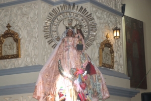 AUTORIDADES DE SACABA PEREGRINAN POR LA VIRGEN LA BELLA