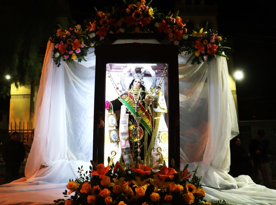 SACABA DA INICIO A LA FESTIVIDAD EN DEVOCI&Oacute;N A LA VIRGEN DEL CARMEN EN QUINTANILLA