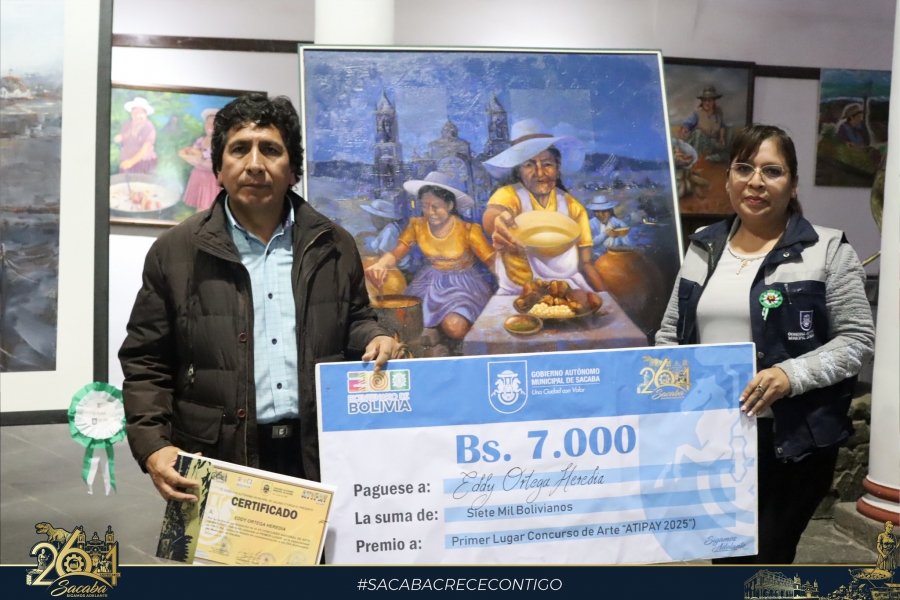 SE REALIZ&Oacute; LA PREMIACI&Oacute;N A LOS GANADORES DEL CONCURSO DE ARTE &ldquo;ATIPAY 2025&rdquo;