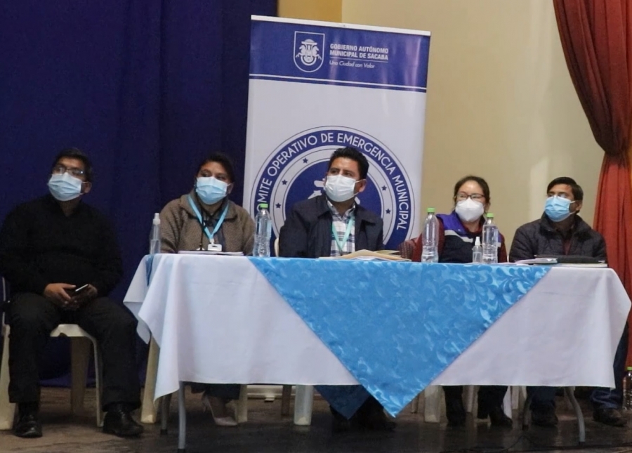 SACABA ALISTA SALA SITUACIONAL Y RASTRILLAJE DE CASOS DE CORONAVIRUS