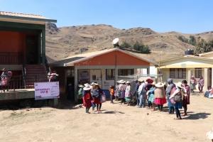 TRIBUNAL ELECTORAL DE COCHABAMBA INAUGURA NUEVO RECINTO ELECTORAL EN CHALLVIRI SACABA