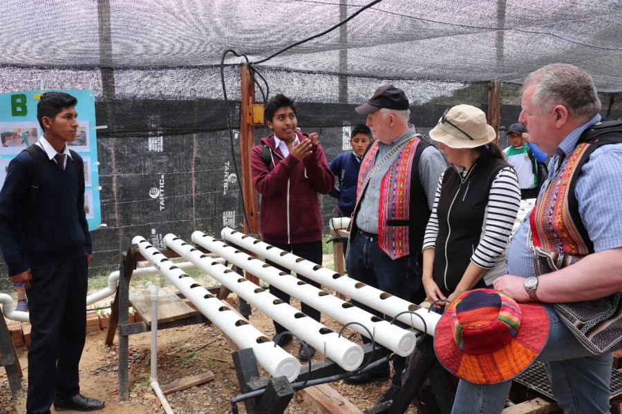 COLEGIO NUEVO AMANECER DE SACABA APLICA EN SU ENSE&Ntilde;ANZA EDUCATIVA EL SISTEMA DE PRODUCCI&Oacute;N HIDROP&Oacute;NICO