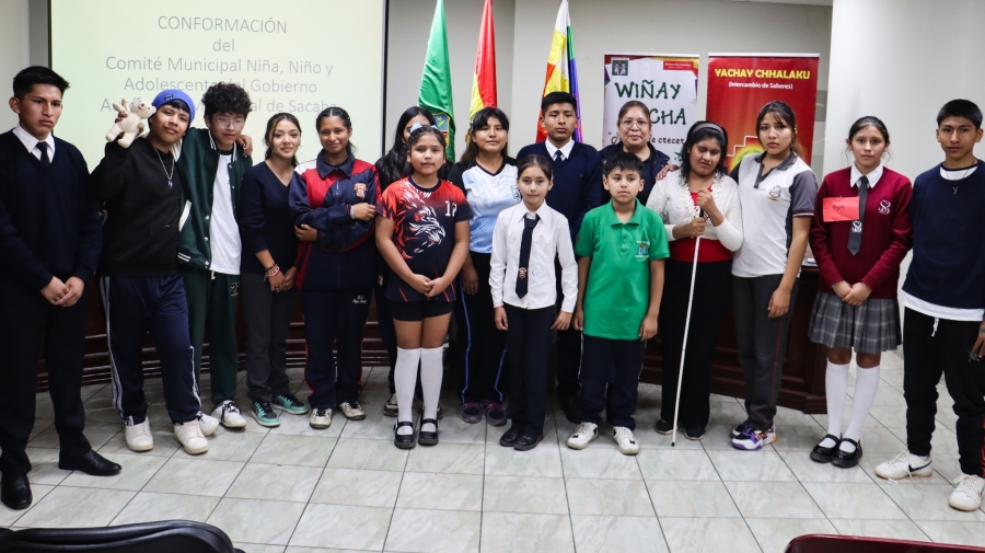 ELIGEN AL COMIT&Eacute; MUNICIPAL NI&Ntilde;A, NI&Ntilde;O Y ADOLESCENTE EN SACABA