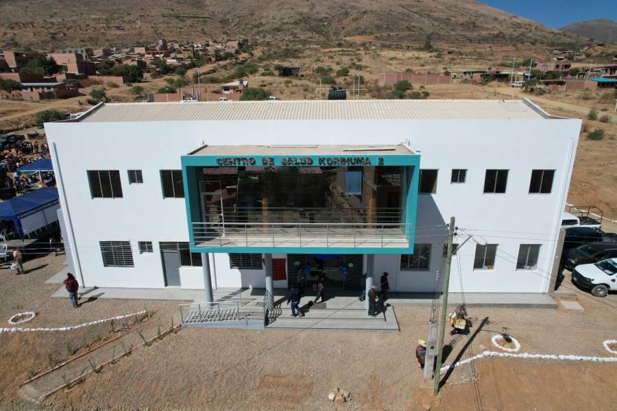 SACABA INAUGURA MODERNO CENTRO DE SALUD EN KORIHUMA II EN BENEFICIO DE M&Aacute;S DE 8.300 HABITANTES