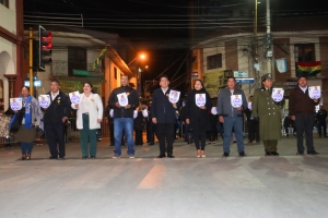 SACABA DA INICIO A LOS FESTEJOS POR EL BICENTENARIO DE BOLIVIA CON UN DESFILE DE TEAS