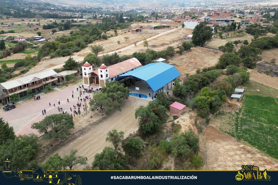 TRES BARRIOS DEL DISTRITO 7 DE SACABA SE BENEFICIAN CON OBRAS DE INFRAESTRUCTURA PARA FOMENTAR LA PR&Aacute;CTICA DEPORTIVA Y LA RECREACI&Oacute;N DE LAS FAMILIAS