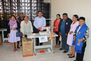 ALCALDE PEDRO GUTI&Eacute;RREZ VIDAURRE FORTALECE LA CAPACITACI&Oacute;N T&Eacute;CNICA DE MUJERES EMPRENDEDORAS EN CHI&Ntilde;ATA