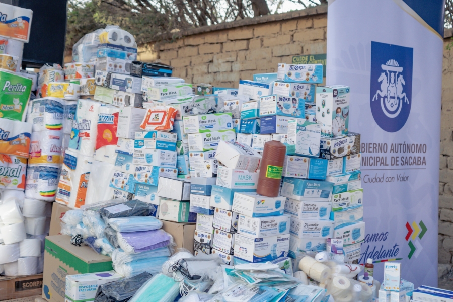 ESTUDIANTES SACABE&Ntilde;OS RECOLECTARON AYUDA HUMANITARIA, INSUMOS M&Eacute;DICOS Y AGUA PARA LOS BOMBEROS QUE SOFOCAN LOS INCENDIOS FORESTALES EN EL ORIENTE DEL PA&Iacute;S