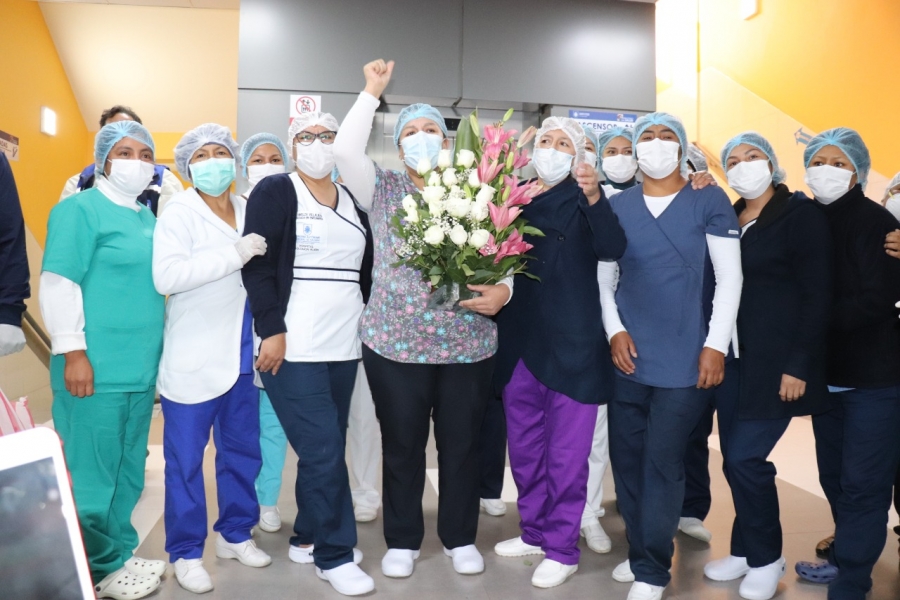 DESTACAN EL COMPROMISO Y SACRIFICADA LABOR DE LA ENFERMERA