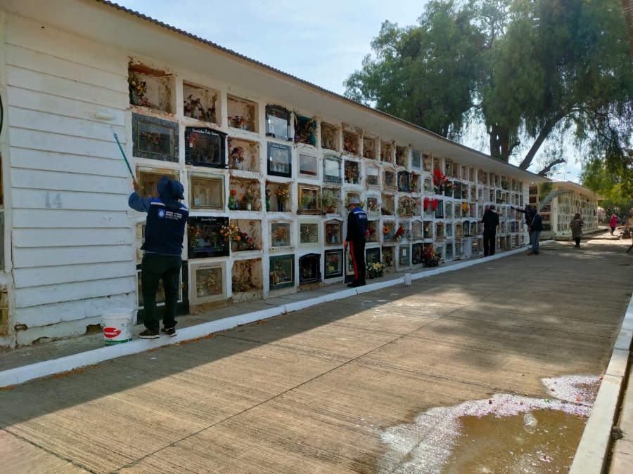 CEMENTERIO GENERAL DE SACABA ES REMOZADO EN JORNADA DE LIMPIEZA COMUNITARIA RUMBO A LA FESTIVIDAD DE TODOS SANTOS