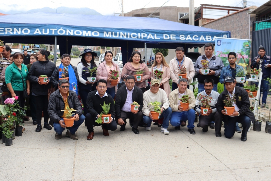 VARIADA OFERTA: SACABA INVITA A LA FERIA DE LAS FLORES Y PLANTAS EN EL DISTRITO 4 HASTA ESTE DOMINGO