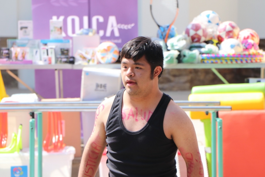 ALCALDE PEDRO GUTI&Eacute;RREZ Y COOPERACI&Oacute;N COREANA ENTREGAN EQUIPAMIENTO A PERSONAS CON DISCAPACIDAD DE SACABA