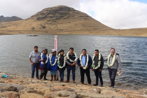 M&Aacute;S DE 120 FAMILIAS DEL SINDICATO AGRARIO QUINSA MAYU QUIROGA SE BENEFICIAN CON UN SISTEMA DE MICRORIEGO