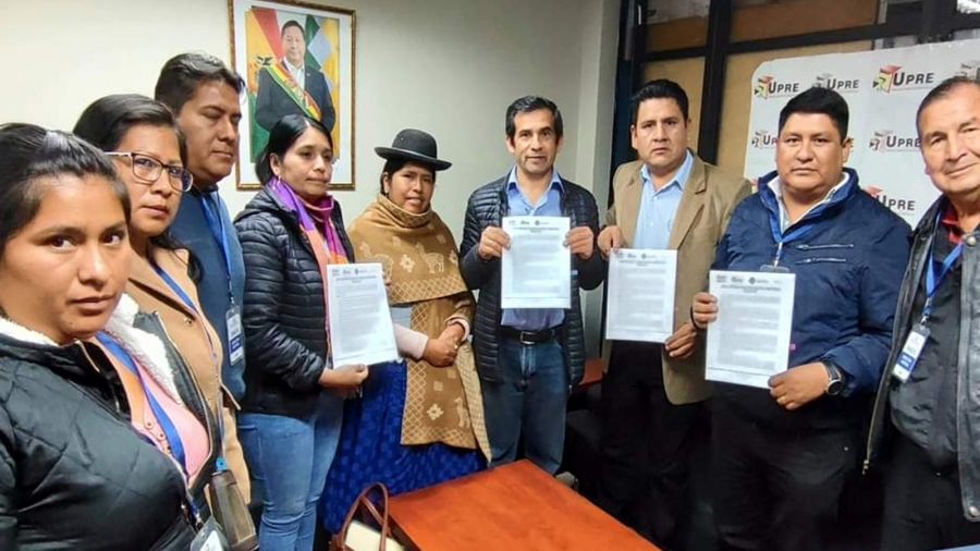 ALCALDE PEDRO GUTI&Eacute;RREZ FIRMA UN CONVENIO INTERGUBERNATIVO CON LA UPRE PARA LA CONSTRUCCI&Oacute;N DE UNA UNIDAD EDUCATIVA EN EL DISTRITO 6 - EL ABRA