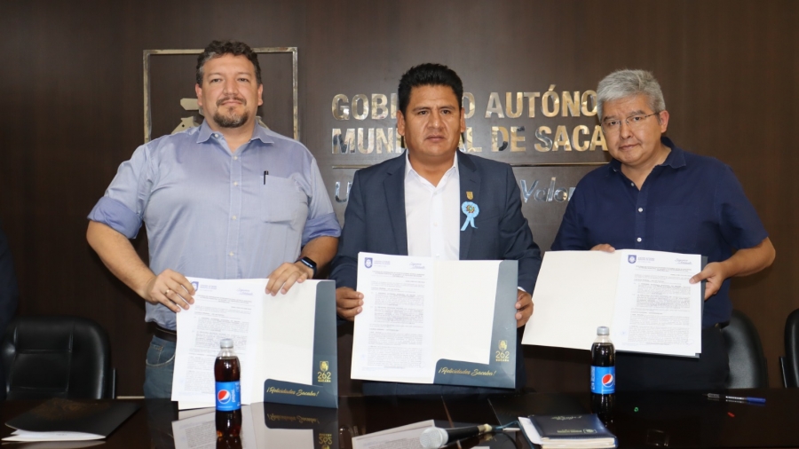 EL GAMS Y LA CBN FIRMAN UN CONVENIO QUE PERMITIR&Aacute; USAR EL AGUA TRATADA DE LA PLANTA DE PEPSI PARA EL RIEGO Y MANTENIMIENTO DE &Aacute;REAS VERDES