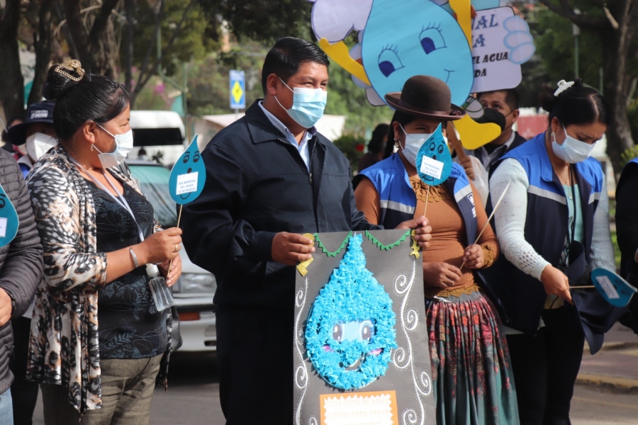 SACABA CONMEMOR&Oacute; EL D&Iacute;A MUNDIAL DEL AGUA CON MARCHA DE SENSIBILIZACI&Oacute;N