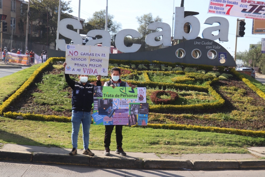 CAMPA&Ntilde;A DE CONCIENTIZACI&Oacute;N CONTRA LA TRATA Y TR&Aacute;FICO DE PERSONAS Y VIOLENCIA DE G&Eacute;NERO EN EL DISTRITO DE PACATA