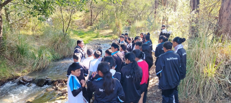 ESTUDIANTES FUERON PARTE DEL MONITOREO PARTICIPATIVO DEL R&Iacute;O MAYLANCO