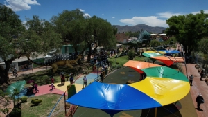 PARQUE PREHIST&Oacute;RICO DE SACABA HACE HISTORIA CON EL PRIMER SISTEMA URBANO DE DRENAJE SOSTENIBLE (SUDS) DE BOLIVIA