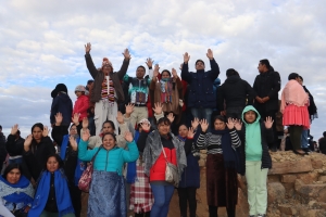 KORIHUMA Y TUTIMAYU RECIBIERON LOS PRIMEROS RAYOS DEL SOL CON RITUALES ANCESTRALES Y CARRERA DE CHASQUIS EN EL A&Ntilde;O NUEVO ANDINO AMAZ&Oacute;NICO Y DEL CHACO 5.532 EN SACABA