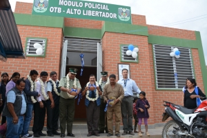 INAUGURAN M&Oacute;DULO POLICIAL EN EL ABRA