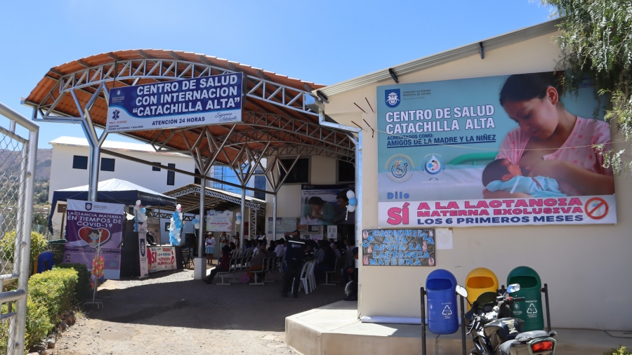 ACREDITAN AL CENTRO DE SALUD CATACHILLA ALTA COMO &ldquo;AMIGO DE LA MADRE Y LA NI&Ntilde;EZ&rdquo; POR FOMENTAR LA LACTANCIA MATERNA EN SACABA