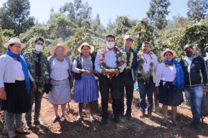 ENTREGAN SISTEMA DE RIEGO TECNIFICADO A PRODUCTORES DE PILANCHO