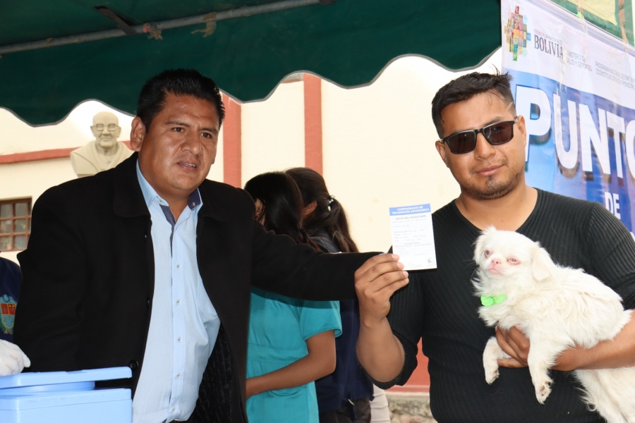 CON EL PRIMER &ldquo;PERROT&Oacute;N&rdquo; SACABA INVITA A VACUNAR A LAS MASCOTAS CONTRA LA RABIA CANINA Y FELINA ESTE S&Aacute;BADO 9 Y 10 DE SEPTIEMBRE