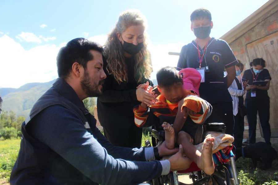 SACABA REALIZA LA JORNADA DE ATENCI&Oacute;N DOMICILIARIA PARA PERSONAS CON DISCAPACIDAD EN LOS DISTRITOS 1, 3, 4 Y 6