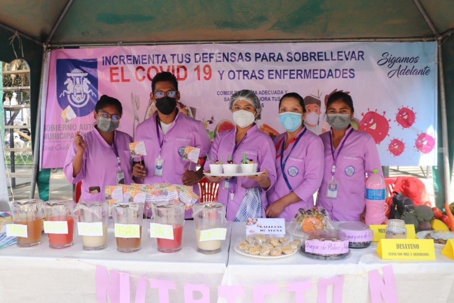 SACABA PROMUEVE LA ALIMENTACI&Oacute;N SALUDABLE CON UNA FERIA INTEGRAL Y ACTIVIDAD F&Iacute;SICA AL AIRE LIBRE
