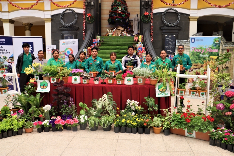 SACABA INVITA A LA 5TA FERIA DE LAS FLORES Y PLANTAS ESTE FIN DE SEMANA EN PACATA