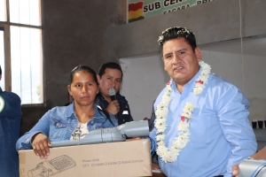ALCALDE PEDRO GUTI&Eacute;RREZ ENTREG&Oacute; 174 LUMINARIAS EN BENEFICIO DE LOS VECINOS DE LA SUB CENTRAL LAVA LAVA ALTA L&Oacute;PEZ RANCHO