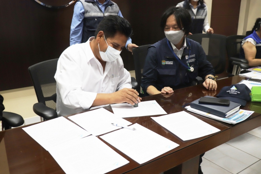 SACABA Y JICA JAP&Oacute;N EJECUTAR&Aacute;N PROYECTOS DE DESARROLLO EN GESTI&Oacute;N DE AGUA Y MEDIO AMBIENTE