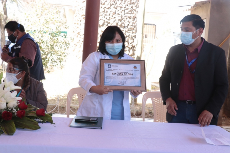 CENTRO DE SALUD SAN JUAN DE DIOS CUMPLE II ANIVERSARIO