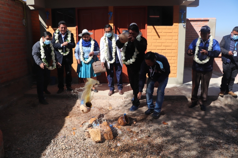 DISTRITO 3 DE PACATA SE BENEFICIA CON TRES IMPORTANTES OBRAS EN SALUD E INFRAESTRUCTURA