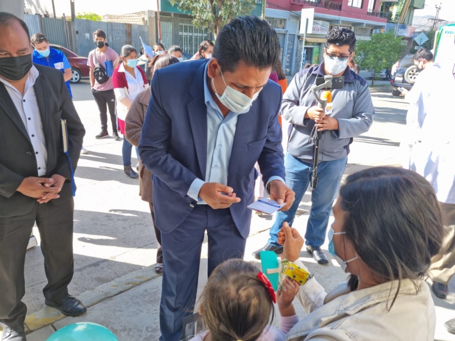 INICIAN EN SACABA MES DE LA VACUNACI&Oacute;N DE LAS AMERICAS